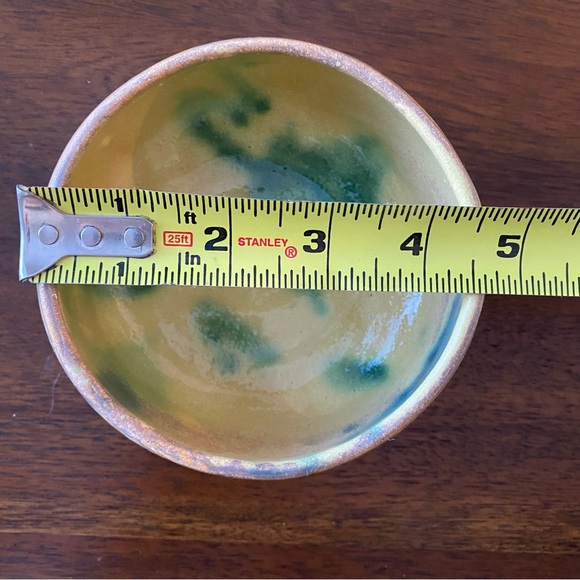 Vintage Handcrafted Ceramic Pottery Bowl - Picture 4 of 5